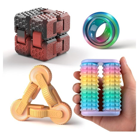 4 Piece Fidget Toy Set