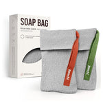2 Pack Exfoliating Body Scrubber and Soap Saver Bags