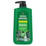 30oz Irish Spring Original Moisturizing Body Wash for Men (Original Clean)