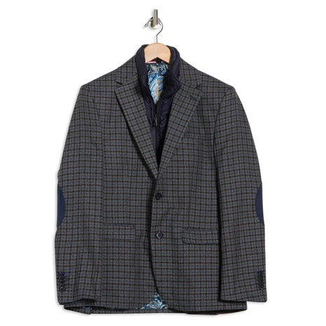 Soul Of London Knit Blazer With Removable Bib