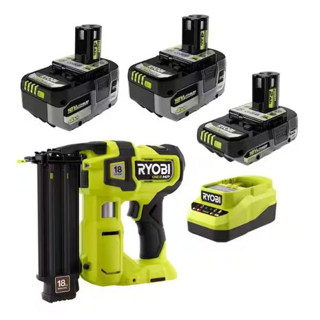 Ryobi ONE+ 18V HIGH PERFORMANCE Kit W/Nailer