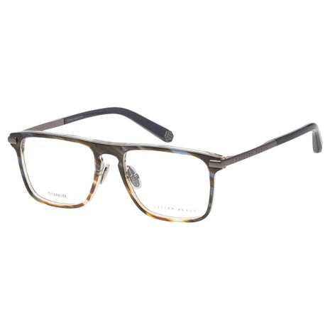 Philipp Plein Men's 53mm Blue Square Eyeglasses