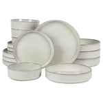 16-Piece Bloomhouse Santorini Mist Terracotta Dinnerware Set