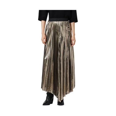 Pleated Midi Skirt