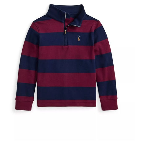 Polo Ralph Lauren Toddler & Little Boys Striped Cotton Interlock Pullover Sweatshirt