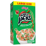 Large Size Box Of Apple Jacks Breakfast Cereal