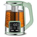 1.7L Gourmia Electric Glass Kettle with Digital Touch Display