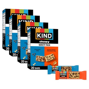 80 KIND Chewy Granola Bars Variety Pack