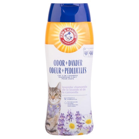 20-Oz Arm & Hammer 2-in-1 Deodorizing & Dander Reducing Cat Shampoo
