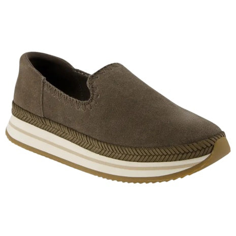 TOMS Women's Jocelyn Slip-On Platform Sneaker (Green)