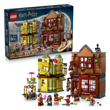 LEGO Harry Potter Quality Quidditch Supplies & Ice Cream Parlour Building Kit