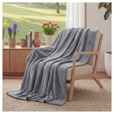 U By Bedsure 50x60 Inches Fleece Throw Blanket For Couch