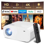 Smart Mini Projector With 4K 1080P Support