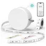 Mini Bluetooth Label Printer With Labels