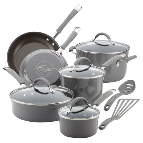 Rachael Ray 12-Piece Nonstick Cookware Set