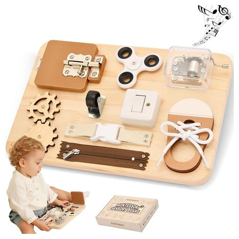 Busy Board Montessori Sensory Toys