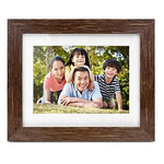 7" Distressed Wood Digital Photo Frame