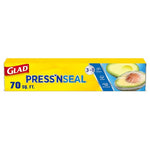 70 Sq Ft Glad Press'n Seal Plastic Food Wrap Roll