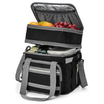 Insulated Double Deck Lunch Bag