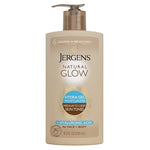 8.3oz Jergens Natural Glow Hydra Gel Hyaluronic Acid Tanning Moisturizer Lotion