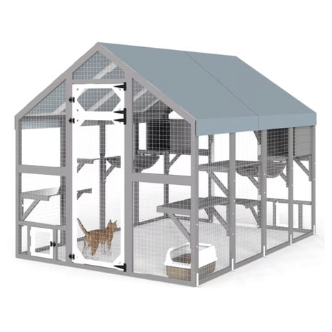 Petscosset 110" Large Catio Small Animals House