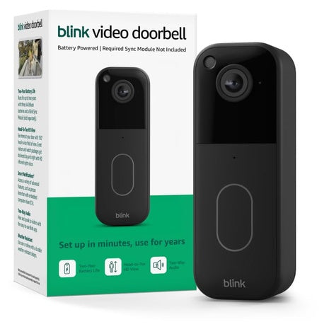 Blink Video Doorbell With Head-to-toe HD View