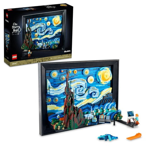 LEGO Ideas The Starry Night Wall Art Building Set