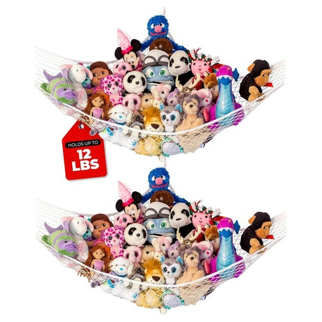 2-Pack Stuffed Animal Hammocks