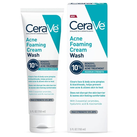 CeraVe Acne Foaming Cream Wash (5oz)