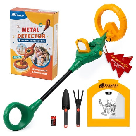 Waterproof Kids Metal Detector Kit with LCD Display