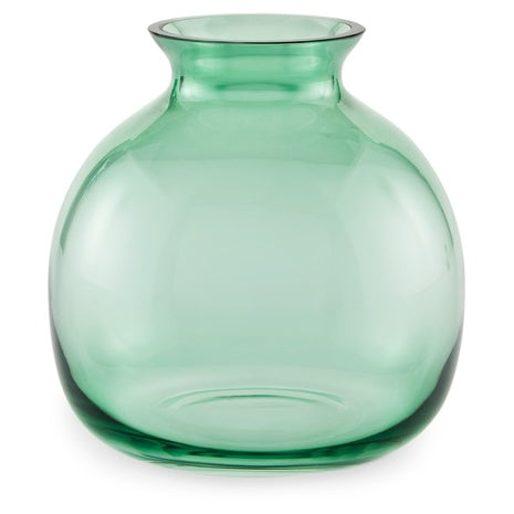Indoor Green Glass Vase
