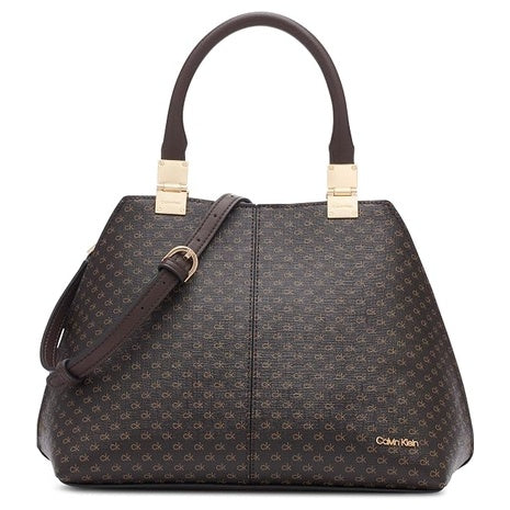 Calvin Klein Women's Granite Geometric Satchel Bag