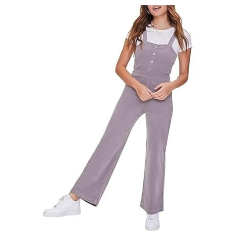 Forever 21 Button-up Straight-leg Jumpsuit