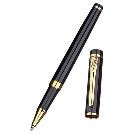Borges 24K Gold Trim Rollerball Pen Gift Set