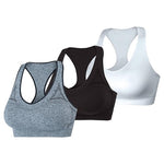 3-Pack Hanes Women's Seamless Racerback Sports Bra