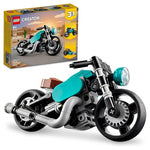 Retired: Creator 3 in 1 LEGO Vintage Motorcycle Set