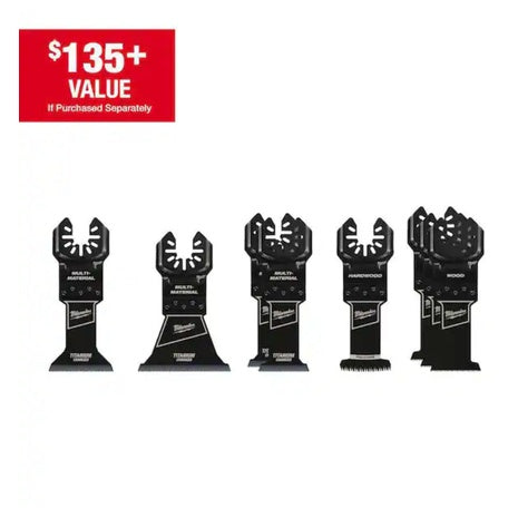 Milwaukee 8-Piece Oscillating Multi-Tool Blade Kit