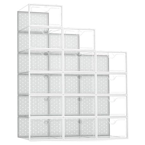 15 X-Large Plastic Shoe Storage Box