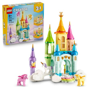 LEGO Creator 3-in-1 Unicorn Castle Building Toy Kit
