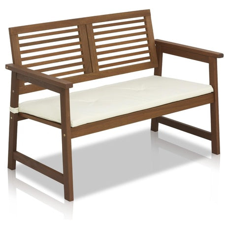 Furinno Outdoor Bench with Cushion