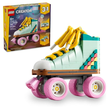 LEGO Creator 3 in 1 Retro Roller Skate Building Toy Kit