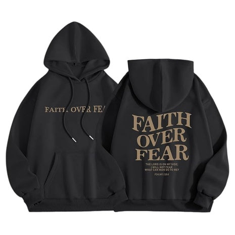 Sulayesh Women's Faith Over Fear Hoodie