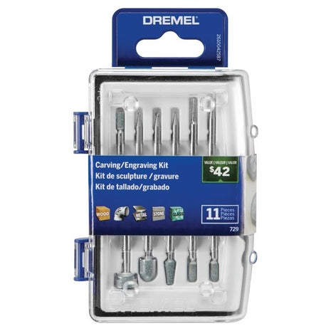 11-Piece Dremel Carving & Engraving Accessory Kit