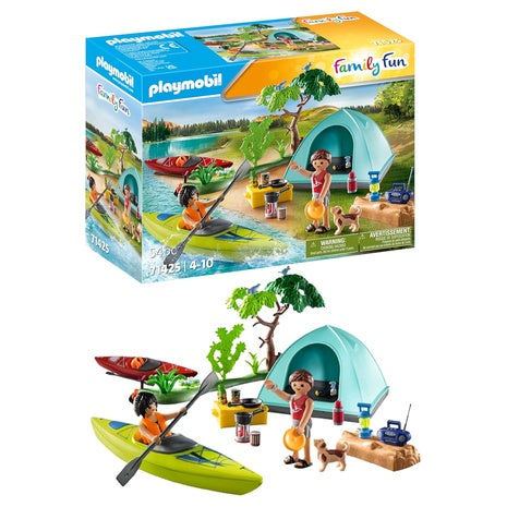 Playmobil Camping with Kayaks