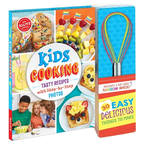 Kids Cooking Klutz Activity Kit With Rainbow Whisk