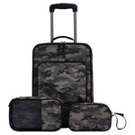 3-Piece Travelers Club Kids Rolling Luggage Set (3 Colors)