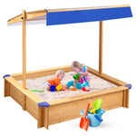 Kid’s Large Outdoor Sandbox with Canopy