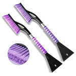 2 Pack 27″ Snow Brush & Detachable Ice Scraper