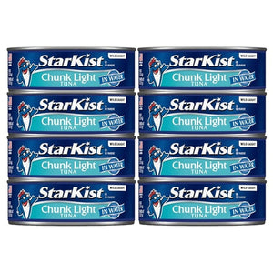 8 Cans StarKist Chunk Light Tuna in Water