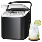 Goosiay 26lbs Portable Countertop Ice Maker